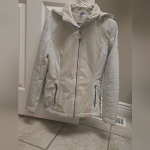 Women's Grey KUHL Hooded Jacket/Hybrid With Hood